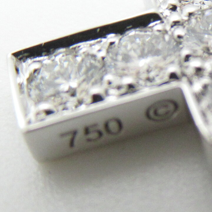 楽天市場】カルティエ CARTIER クロス ダイヤモンド チャームSM 