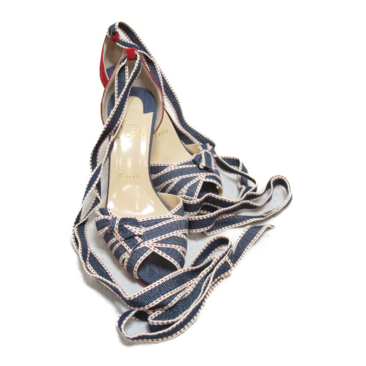 楽天市場】クリスチャンルブタン Christian Louboutin デニムレース  