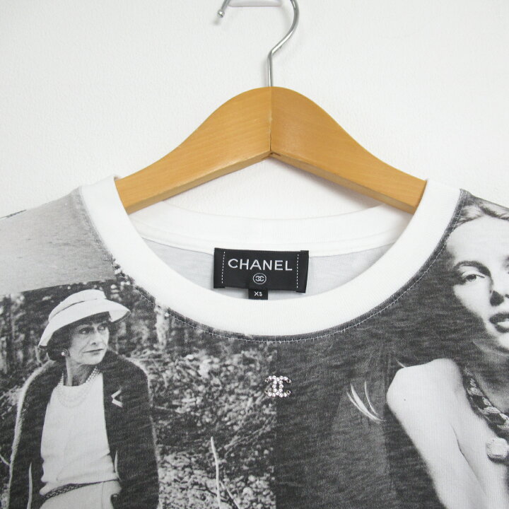 楽天市場】シャネル CHANEL ロングTシャツ 長袖Tシャツ 衣料品 