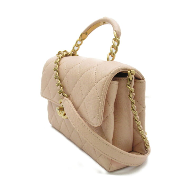楽天市場】シャネル CHANEL トップハンドル ミニフラップバッグ 