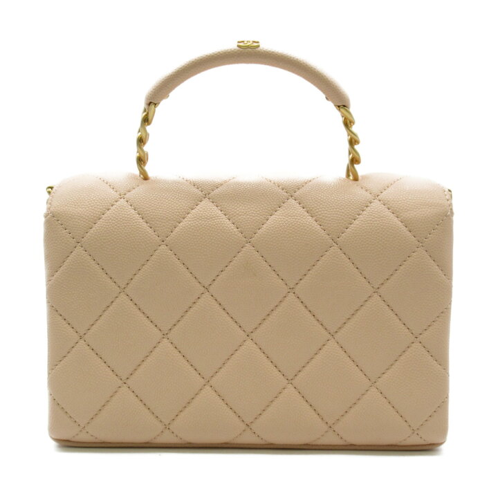 楽天市場】シャネル CHANEL トップハンドル ミニフラップバッグ 