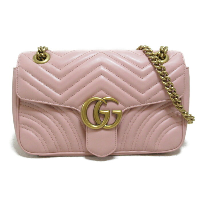 楽天市場】グッチ GUCCI GGマーモン トキルティング ショルダーバッグ 