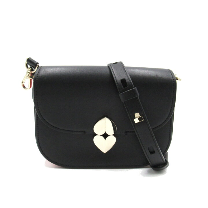 ケイトスペード Kate Spade ショルダーバッグ バッグ レザー ブラック  