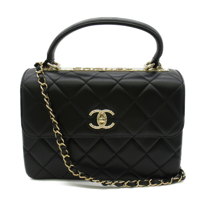 楽天市場】シャネル CHANEL トップハンドル フラップ ショルダーバッグ 