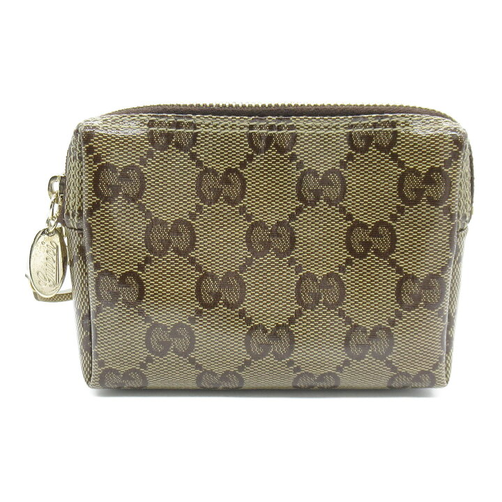 楽天市場】グッチ GUCCI ポーチ ポーチ バッグ PVCコーティング  