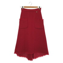 楽天市場】中古 シャネル（素材（生地・毛糸）ウール）（スカート  