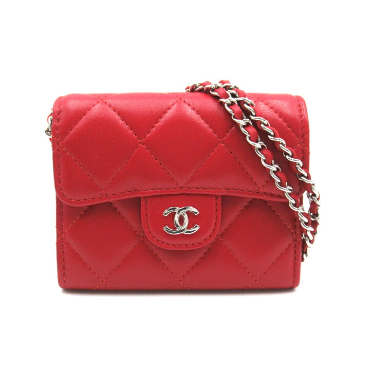 楽天市場】シャネル CHANEL ミニチェーンウォレット ショルダーバッグ  
