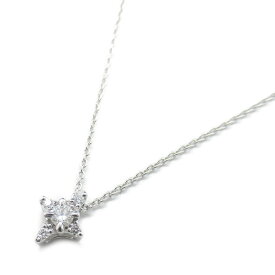 スタージュエリー STAR JEWELRY ダイヤ ネックレス ネックレス ジュエリー K18WG（ホワイトゴールド） ダイヤモンド レディース クリア系 【中古】