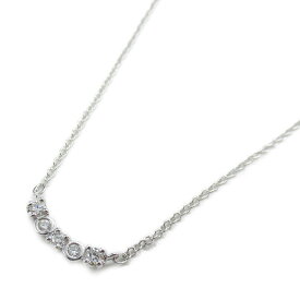 スタージュエリー STAR JEWELRY ダイヤ ネックレス ネックレス ジュエリー K18WG（ホワイトゴールド） ダイヤモンド レディース クリア系 【中古】