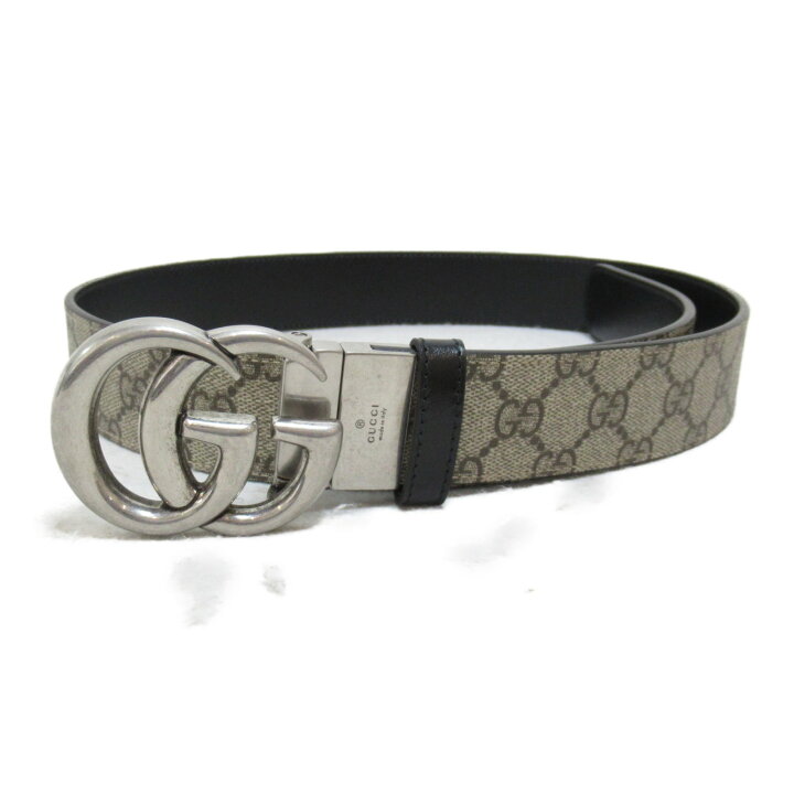 楽天市場】グッチ GUCCI ダブルG リバーシブル ベルト ベルト 衣料品 