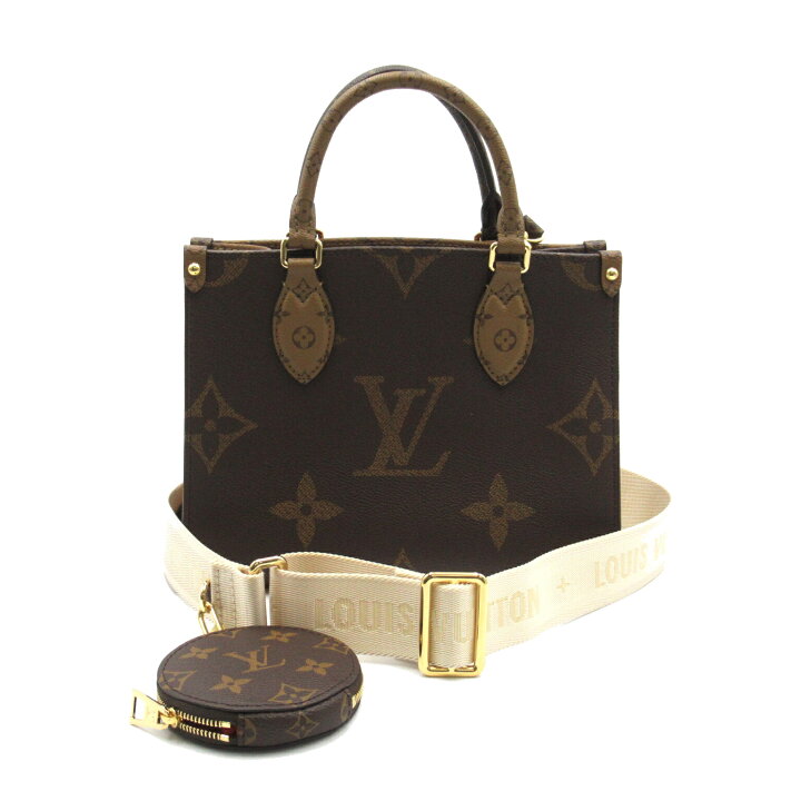 楽天市場】ルイ・ヴィトン LOUIS VUITTON オンザゴーPM 2wayショルダー  