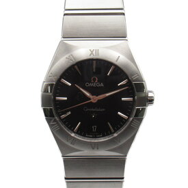 オメガ OMEGA コンステレーション 腕時計 時計 ステンレススチール メンズ ブラック系 131.10.36.60.01.001 【中古】