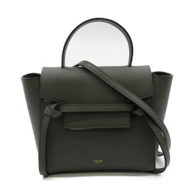 セリーヌ CELINE ナノ ベルトバッグ ハンドバッグ バッグ カーフ（牛革） レディース グレー系 189003ZVA10DC 【新品】