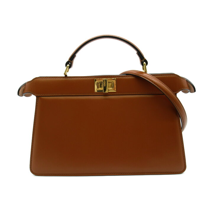 FENDI フェンディ 2wayショルダーバッグ ピーカブー イーストウエスト 