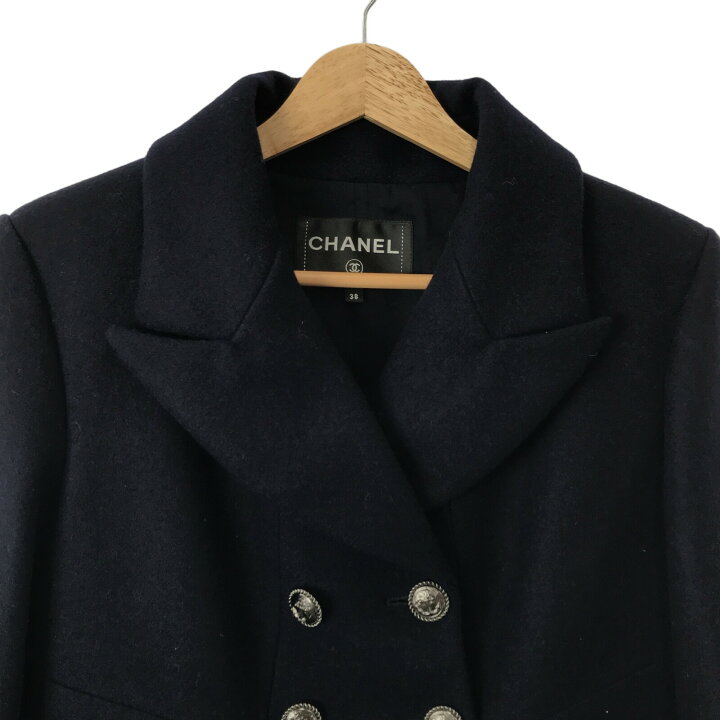 楽天市場】シャネル CHANEL Pコート 18A ピーコート 衣料品 アウター 