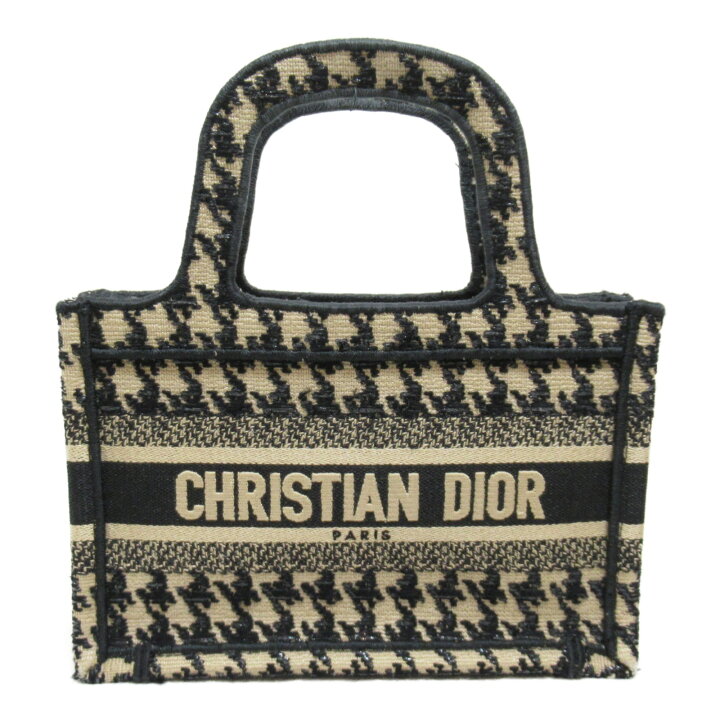 Dior ディオール トートバッグ ブックトートバッグミニ ブラック系 
