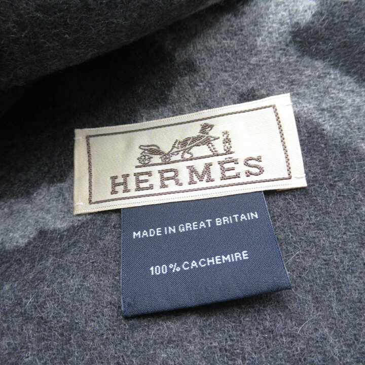 楽天市場】エルメス HERMES カシミヤマフラー《クリック・クラック 