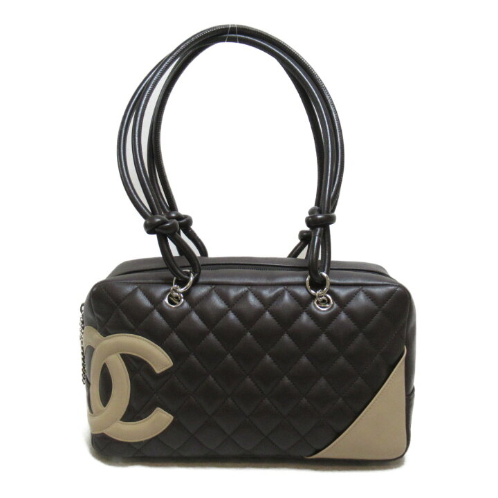 楽天市場】シャネル CHANEL カンボンライン ボーリングバッグ ボストン  