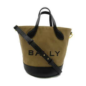 バリー BALLY 2wayショルダーバッグ BAR 8 HOURS 2wayショルダーバッグ バッグ ファブリック レザー レディース ブラウン系 / ブラック系 6304739 【新品】