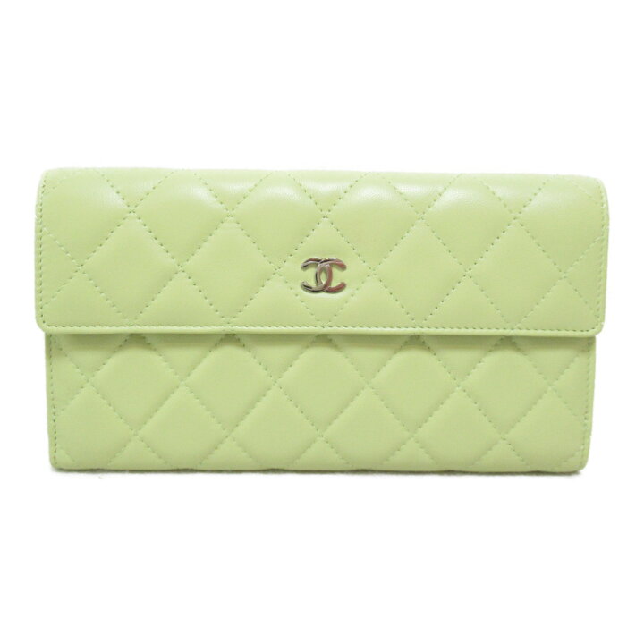 楽天市場】シャネル CHANEL マトラッセWホック長財布 二つ折り長財布  