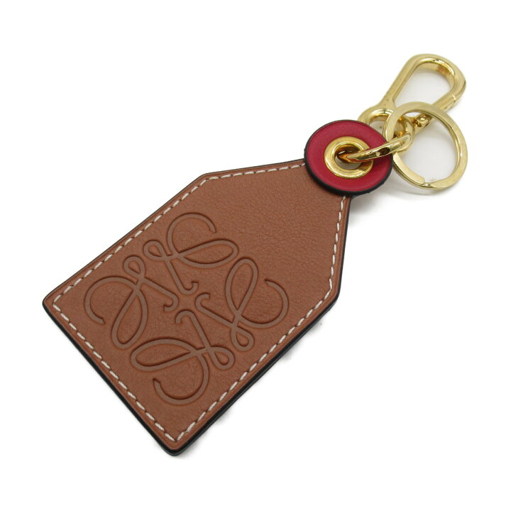 中古】 ロエベ / LOEWE <br>アナグラム チャーム / キーリング <br  