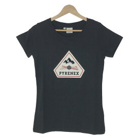 ピレネックス Pyrenex Tシャツ ESTELA 半袖Tシャツ 衣料品 トップス コットン レディース ブラック系 HWN011000938 【中古】