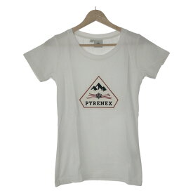 ピレネックス Pyrenex Tシャツ ESTELA 半袖Tシャツ 衣料品 トップス コットン レディース ホワイト系 HWN011100036 【中古】