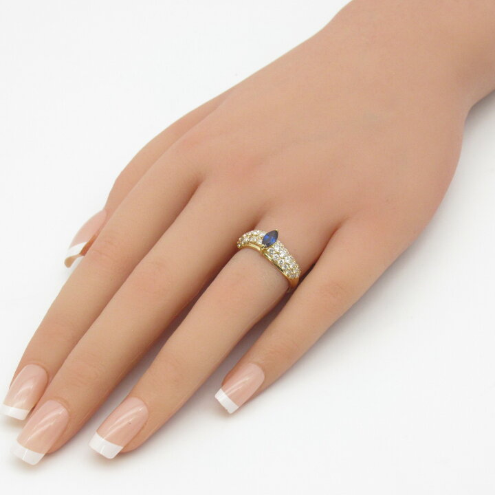 楽天市場】ジュエリー JEWELRY サファイア ダイヤ リング リング・指輪  