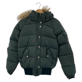 ピレネックス Pyrenex ダウンジャケット AVIATOR SOFT FUR ダウンジャケット 衣料品 アウター ポリエステル レディース グリーン系 HWO026FR36 【中古】