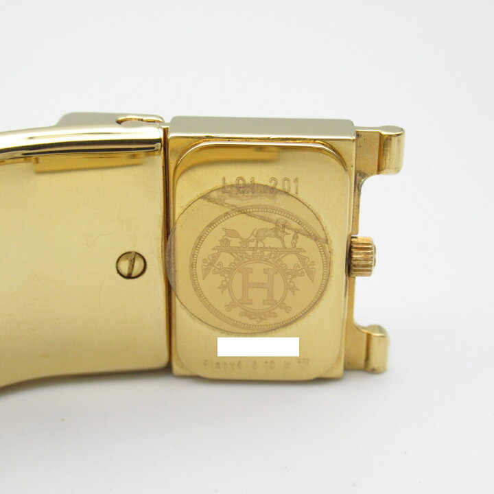 楽天市場】エルメス HERMES ロケ 腕時計 時計 GP（ゴールドメッキ  