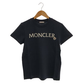 モンクレール MONCLER Tシャツ 半袖Tシャツ 衣料品 トップス コットン レディース ネイビー系 8C00006829HP778XS 【新品】