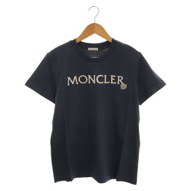 モンクレール MONCLER Tシャツ 半袖Tシャツ 衣料品 トップス コットン レディース ネイビー系 8C00006829HP778M 【新品】