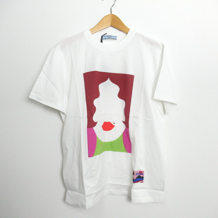 楽天市場】プラダ PRADA Tシャツ 半袖Tシャツ 衣料品 トップス  