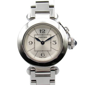 カルティエ CARTIER ミスパシャ 腕時計 時計 ステンレススチール レディース シルバー系 W3140007 【中古】