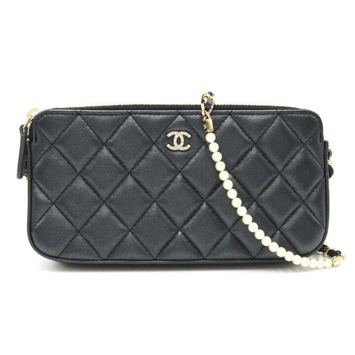 楽天市場】シャネル CHANEL マトラッセチェーンウォレット ショルダー  