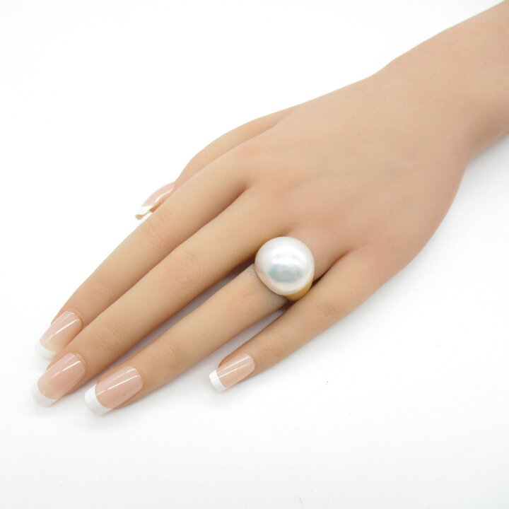 楽天市場】タサキ TASAKI マベ パール リキッドスカルプチャー リング  