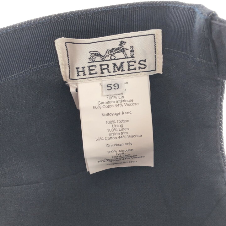 楽天市場】エルメス HERMES デニムキャスケット《ネヴァダ》《ルック 