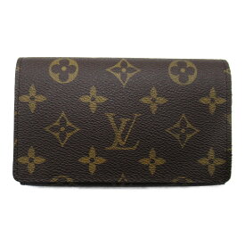 ルイ・ヴィトン LOUIS VUITTON ポルトフォイユ トレゾール 二つ折り長財布 財布 PVCコーティングキャンバス モノグラム レディース ブラウン系 M61736 【中古】