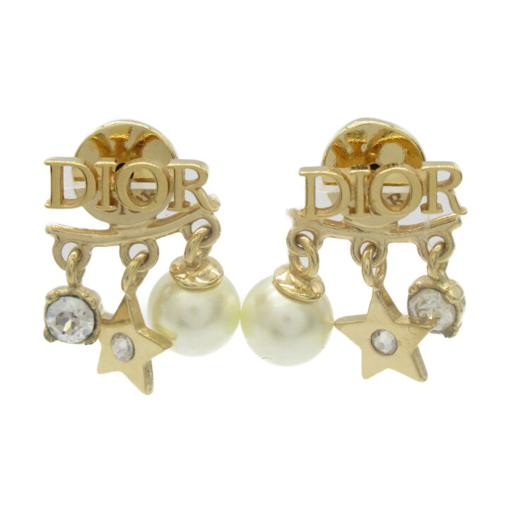 楽天市場】【P10倍×運試し付き】ディオール Dior パールピアス ピアス 様Dior パール付きゴールドピアス