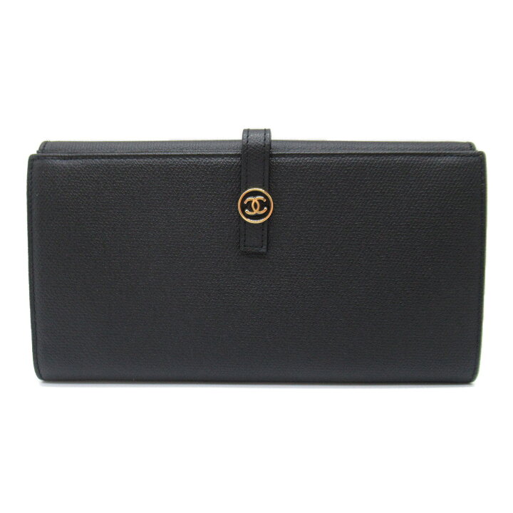 楽天市場】シャネル CHANEL Wホック長財布 Wホック長財布 財布 レザー 
