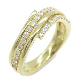 ジュエリー JEWELRY ダイヤモンド リング リング・指輪 ジュエリー K18（イエローゴールド） ダイヤモンド レディース クリア系 ダイヤ 6.0g 【中古】