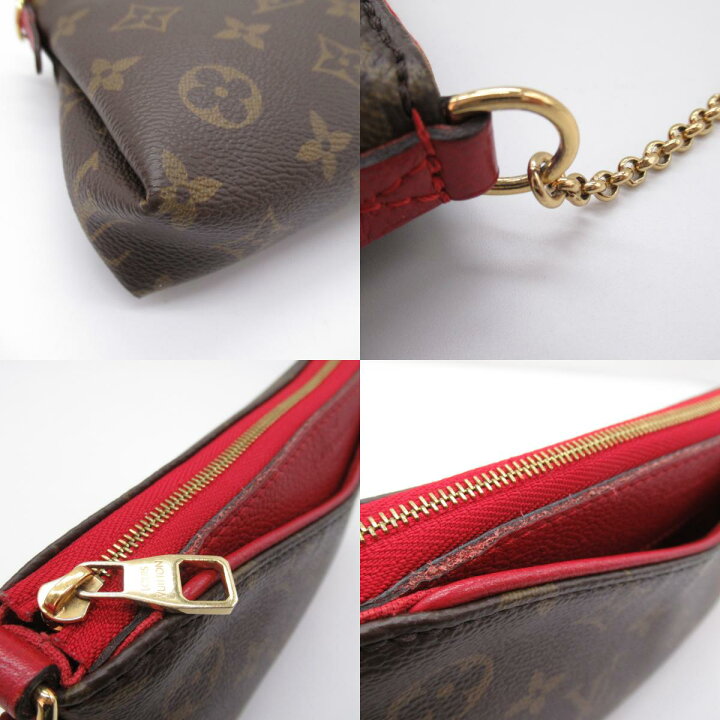 楽天市場】ルイ・ヴィトン LOUIS VUITTON パラスクラッチ ショルダー  