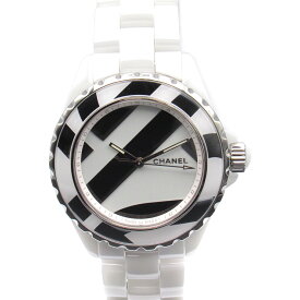 シャネル CHANEL J12 アンタイトル 腕時計 時計 セラミック メンズ ホワイト系 H5582 【中古】