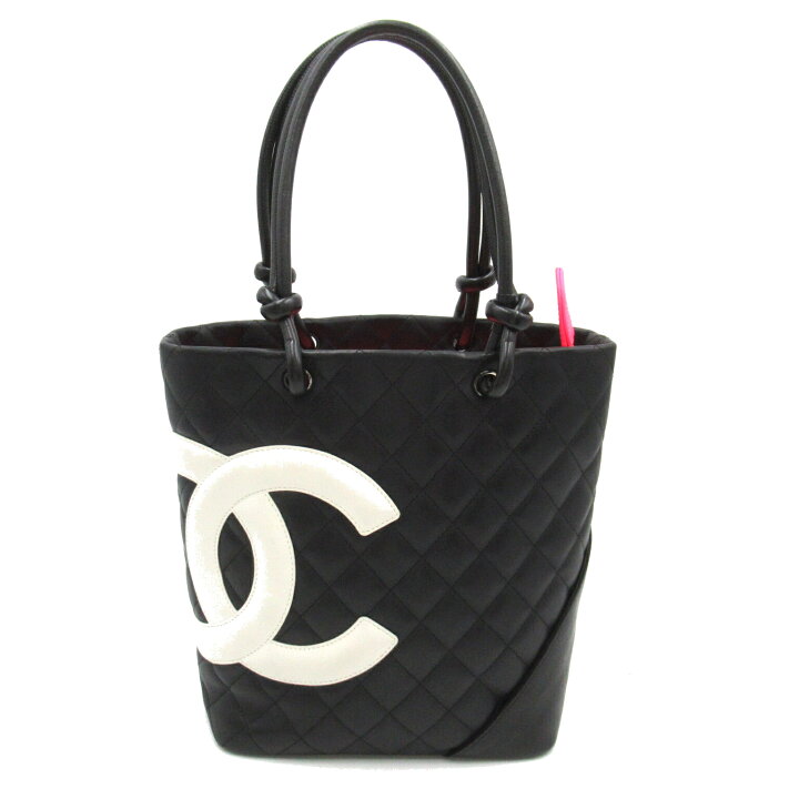 楽天市場】シャネル CHANEL カンボンラインミディアムトート トート 