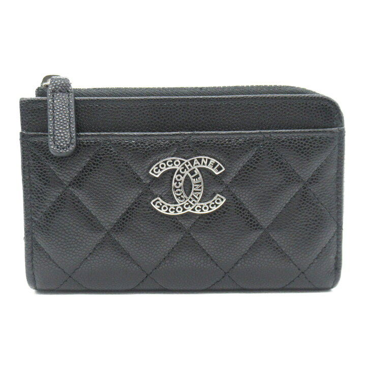 楽天市場】シャネル CHANEL フラグメントケース 24P ラウンド財布 財布 