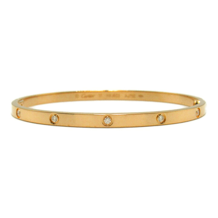 楽天市場】カルティエ CARTIER ラブブレス SM 10Pダイヤ ブレスレット  