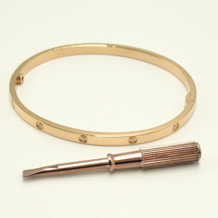 楽天市場】カルティエ CARTIER ラブブレス SM 10Pダイヤ ブレスレット  