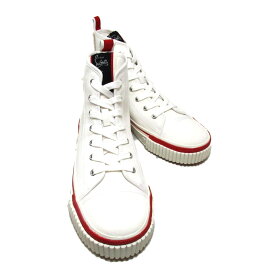 クリスチャンルブタン Christian Louboutin ペドロ キャンバススニーカー スニーカー 靴 コットン メンズ ホワイト系 3230486WH0140 【新品】