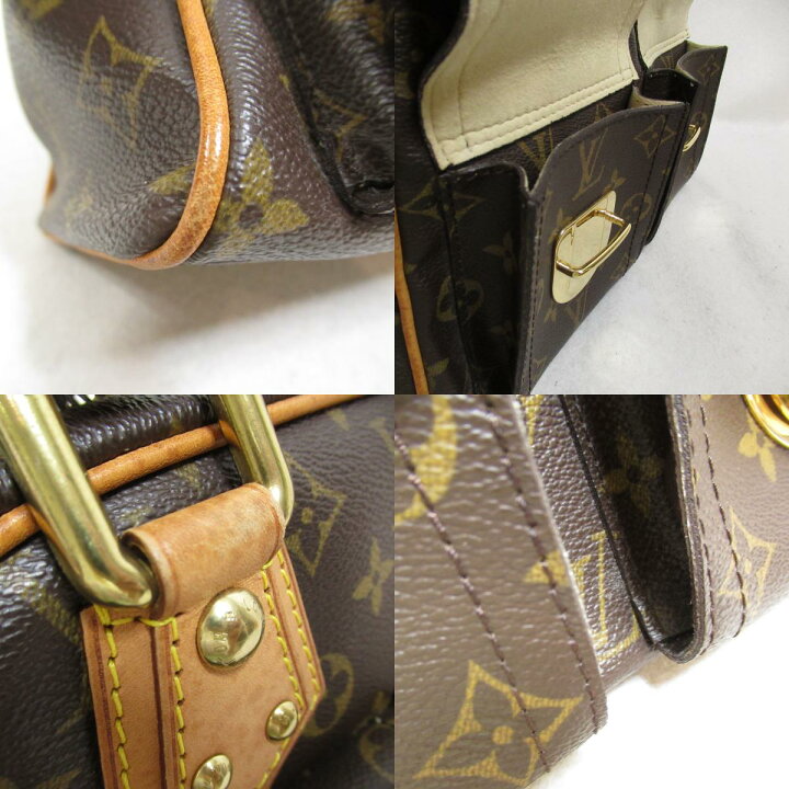 楽天市場】ルイ・ヴィトン LOUIS VUITTON マンハッタンPM ハンドバッグ  
