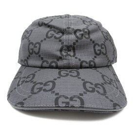 グッチ GUCCI ベースボールキャップ キャップ 帽子 ポリエステル メンズ レディース グレー系 7683924HA5M1161L 【新品】